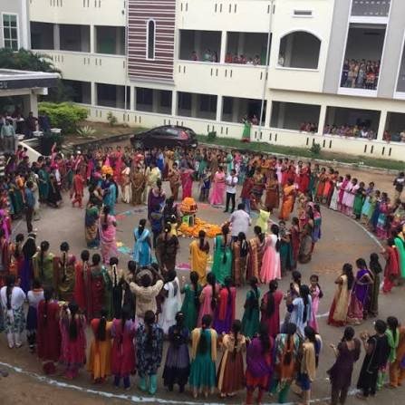 Bathukamma festival celebration at KITS College